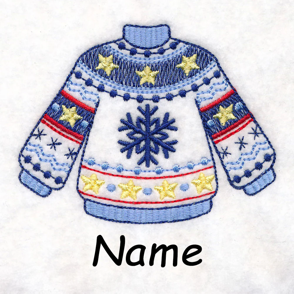 Holiday Snowflake Sweater - Image 4