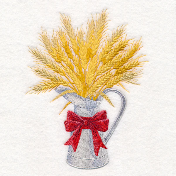 Holiday Wheat Pitcher - Image 3