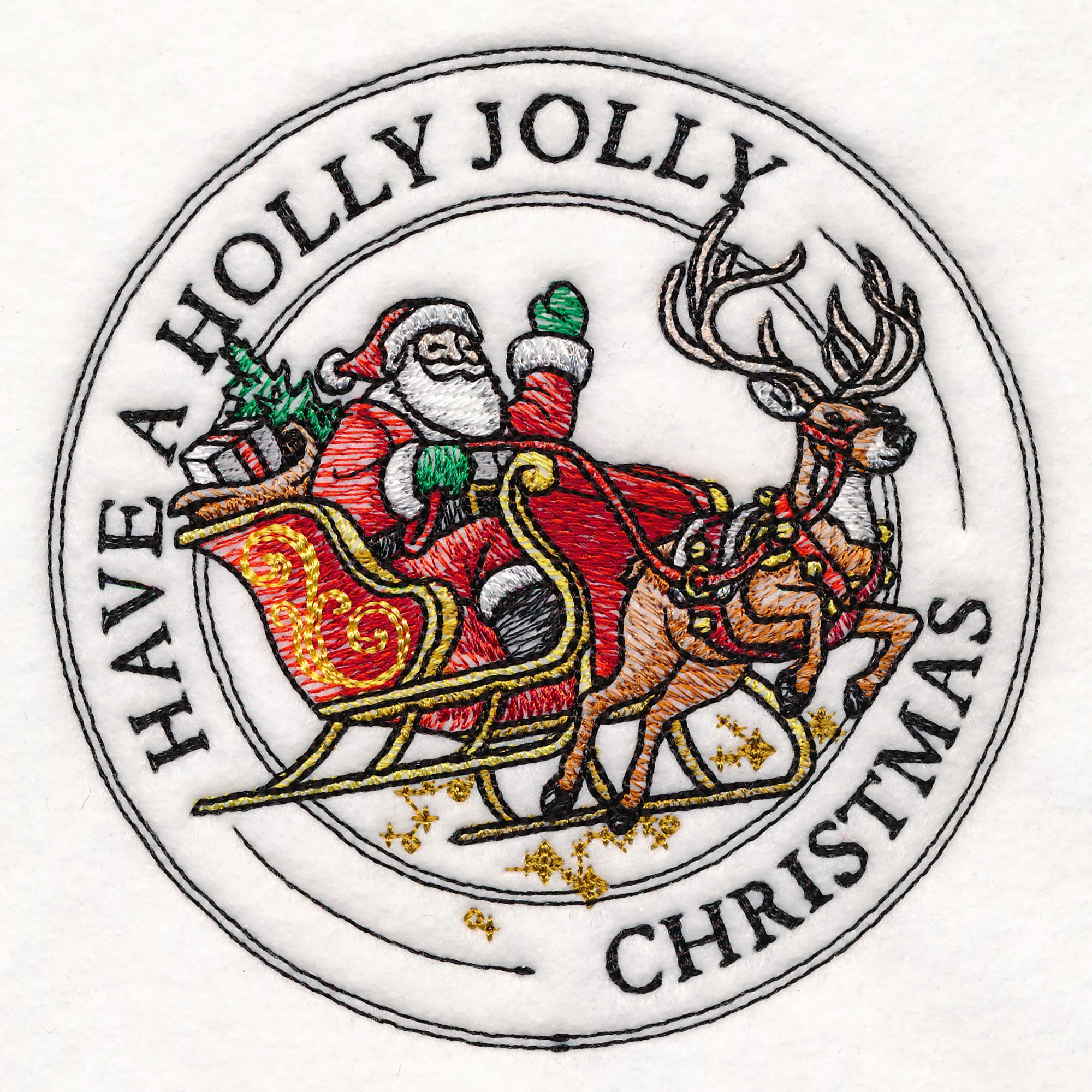Holly Jolly Christmas Stamp - Image 7