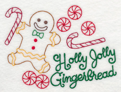 Holly Jolly Gingerbread (Vintage) - Image 3