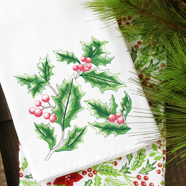 Holly-Jolly Holly Sketch - Image 6