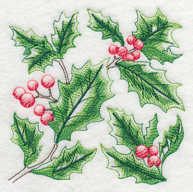 Holly-Jolly Holly Sketch - Image 7