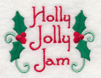 Holly Jolly Jam Jar Cover - Image 3
