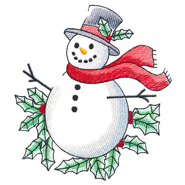 Holly Jolly Snowman - Image 2