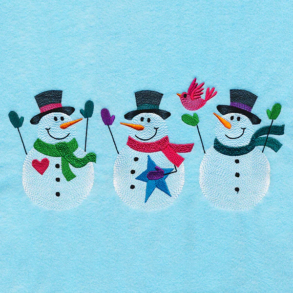 Holly Jolly Snowman Trio - Image 6