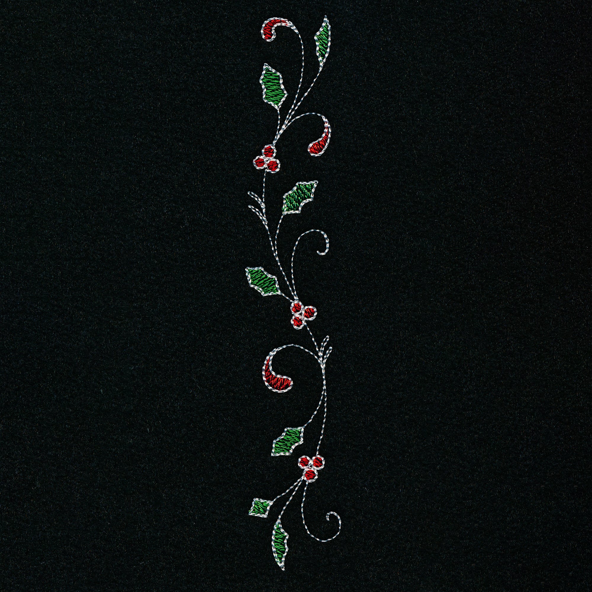Holly & Swirls Christmas Frame - Image 9