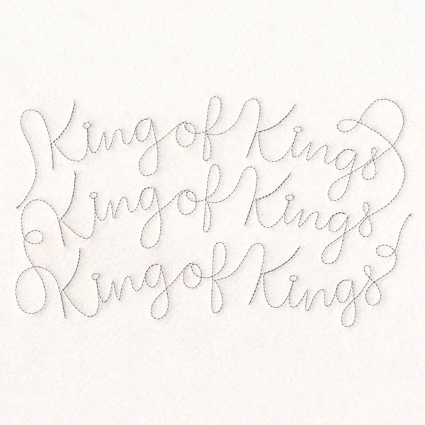 Holy Christmas Phrases - King of Kings (Edge-to-Edge Quilting) - Image 5