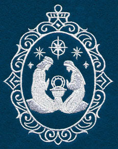 Holy Family Cameo (Whitework) - Image 4