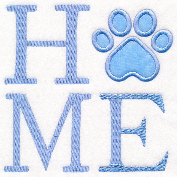 HOME Paw Print (Applique) - Image 14