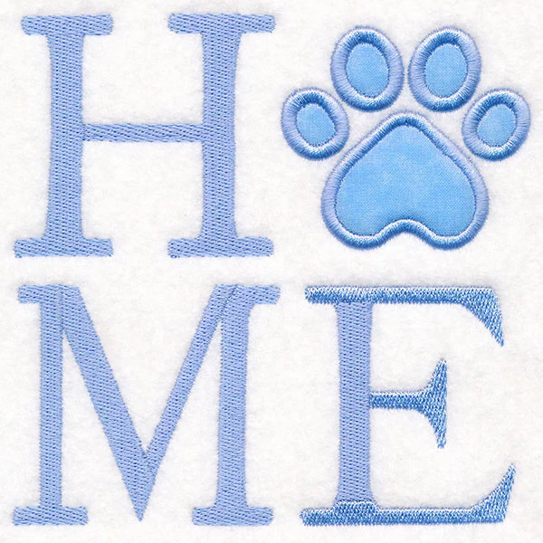 HOME Paw Print (Applique) - Image 20