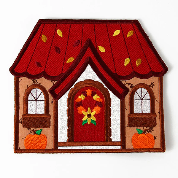 Home Sweet Autumn Home Trivet (In-the-Hoop) - Image 12
