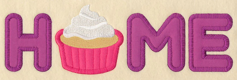 Home with Cupcake (Heirloom Applique) - Image 5