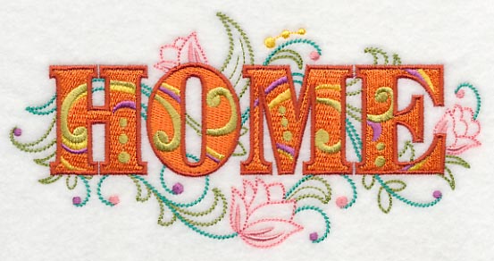 Home with Vintage Flower Fade - Image 2
