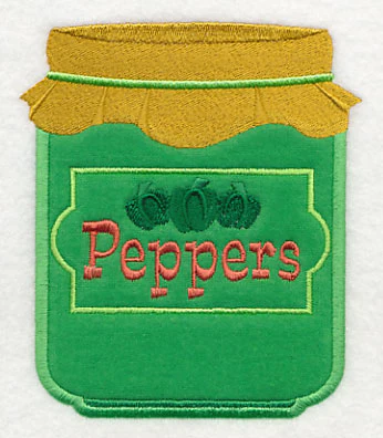 Homegrown Peppers (Applique) - Image 3