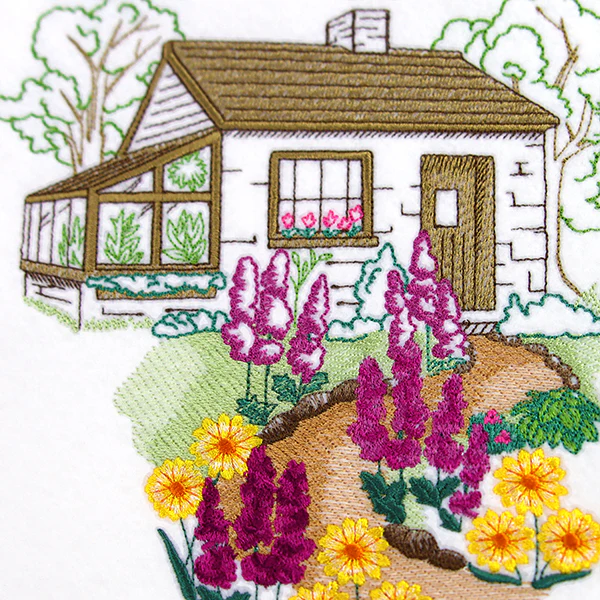 Homestead Cottage Scene - Image 2