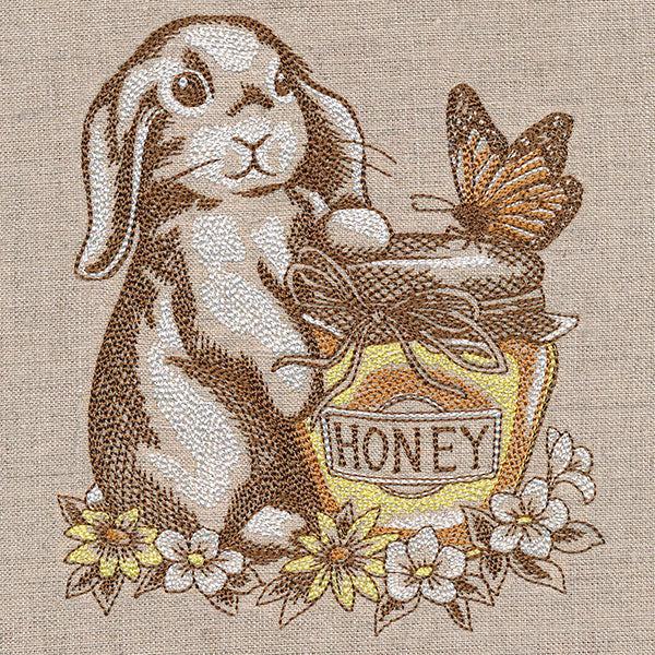 Honey and Bunny Etching - Image 3