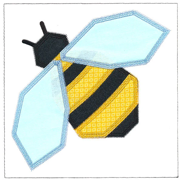 Honeybee Quilt Block (In-the-Hoop) - Image 11