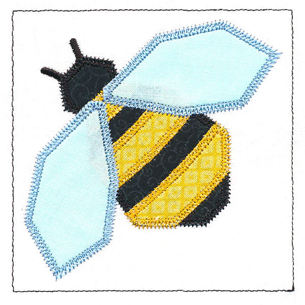 Honeybee Quilt Block (In-the-Hoop) - Image 9