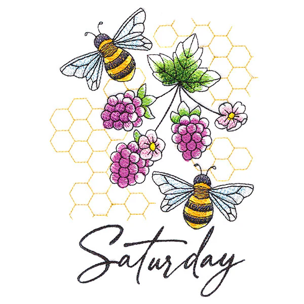 Honeybees & Blackberries On Saturday - Image 7