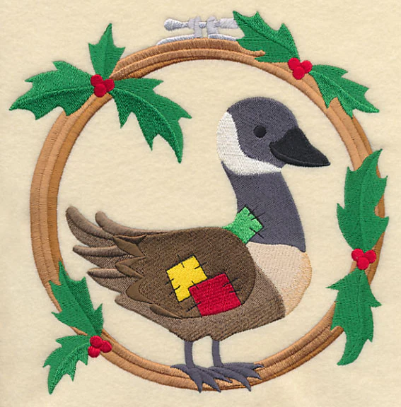 Hoop It Up Christmas Canada Goose - Image 6
