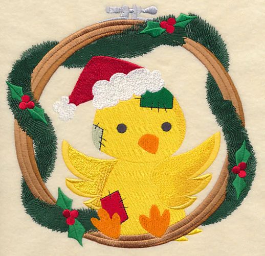 Hoop It Up Christmas Chick - Image 2