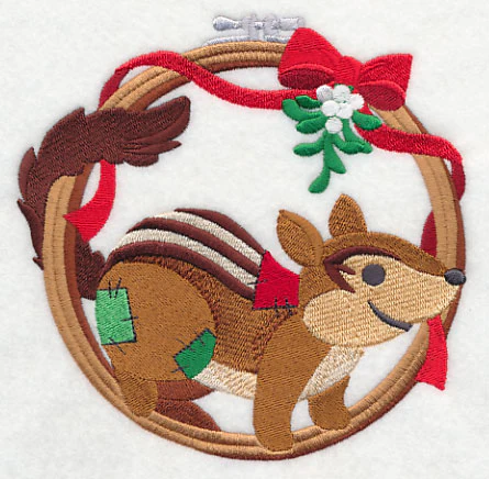 Hoop It Up Christmas Chipmunk - Image 3