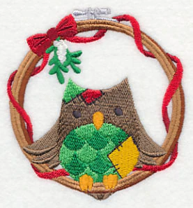 Hoop It Up Christmas Owl - Image 5