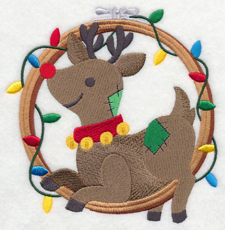 Hoop It Up Christmas Reindeer - Image 3