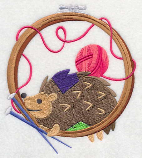 Hoop It Up Hedgehog - Knitting - Image 2