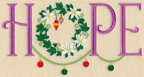 Hope Wreath Word - Image 3