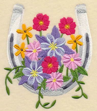 Horseshoe in Wildflowers - Image 3