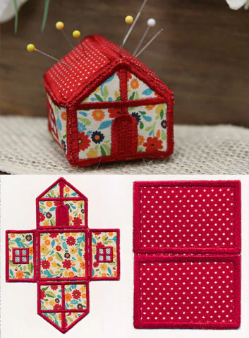 House Pincushion (In-the-Hoop) - Image 4