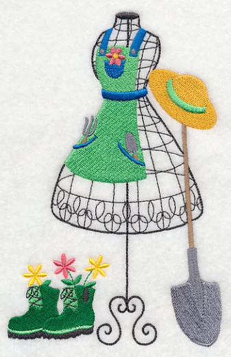 How Does Your Garden Grow Dress Form - Image 2