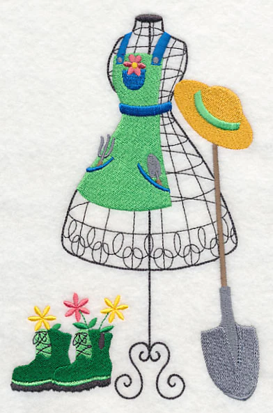 How Does Your Garden Grow Dress Form - Image 5