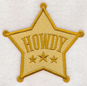Howdy Sheriff's Badge - Image 2
