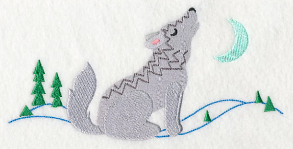 Howling Arctic Wolf - Image 3