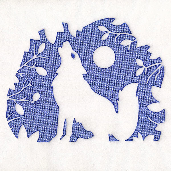 Howling Wolf (Embossed) - Image 4
