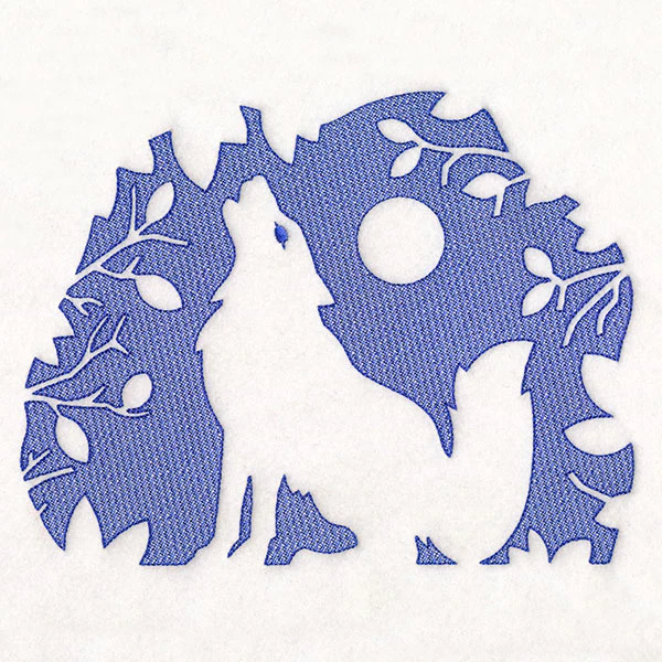 Howling Wolf (Embossed) - Image 8