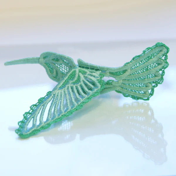 Hummingbird (Battenburg Lace with Rayon) - Image 2