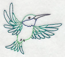Hummingbird Fancy 4 (Vintage) - Image 2