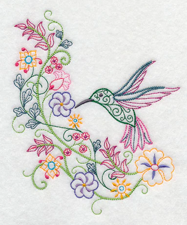 Hummingbird Flourish - Image 3