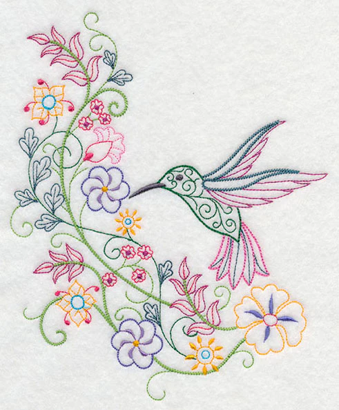 Hummingbird Flourish - Image 4
