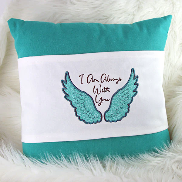 I Am Always With You Angel Wings (Applique) - Image 8