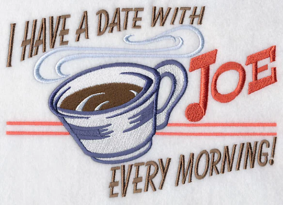 I Have a Date With Joe Every Morning! - Image 3