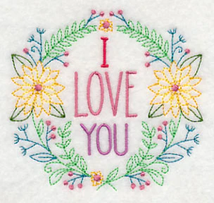 I Love You Wreath - Image 5