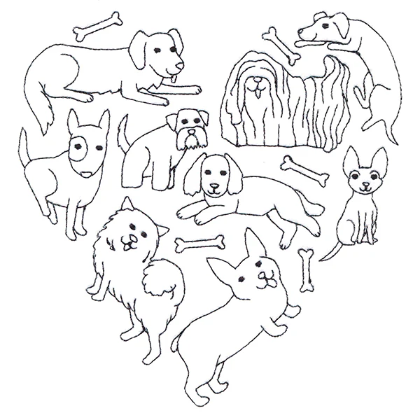I Woof You Dog Heart - Image 3