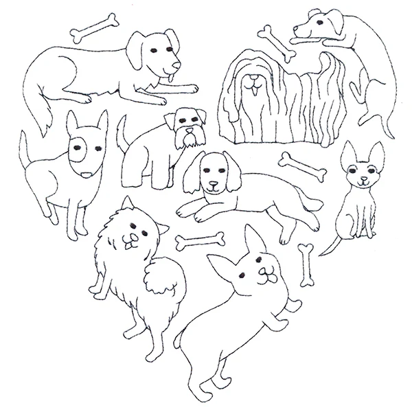 I Woof You Dog Heart - Image 6