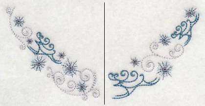 Icy Reindeer Neckline (V-Neck) (Split) - Image 3