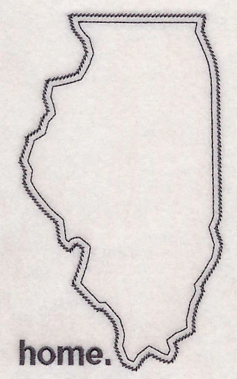 Illinois Outline (Vintage) - Image 3