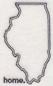 Illinois Outline (Vintage) - Image 5